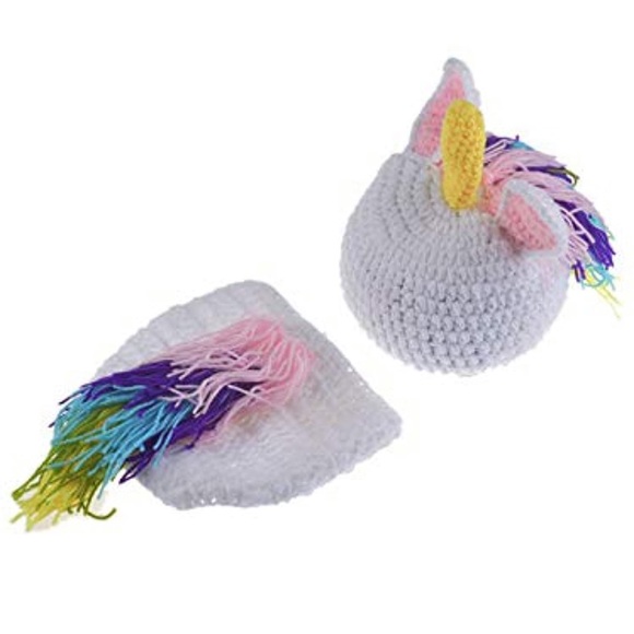 Baby photoshoot prop/costume- unicorn 0-6M - Picture 2 of 3